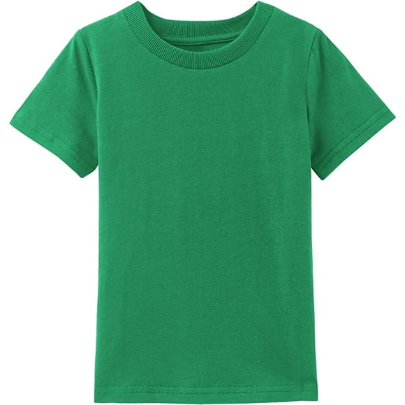 COSLAND Toddler Plain Tshirts Baby Boy Shirt 4T, Green