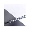 thumbnail image 4 of Minimalist Black And White Checkered Lanyard, 4 of 4