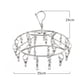 thumbnail image 4 of Estante de secado redondo cuadrado con forma de ciruela, calcetín, ropa interior, tendedero para exteriores, secador, colgador de ropa, Clips de toalla multifuncionales Methold JJ19167-15, 4 of 4