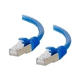 thumbnail image 7 of C2G 10ft Cat6a Snagless Shielded (STP) Network Patch Ethernet Cable Blue - Patch cable - RJ-45 (M) to RJ-45 (M) - 3.05 m - STP - CAT 6a - snagless, stranded - blue, 7 of 7