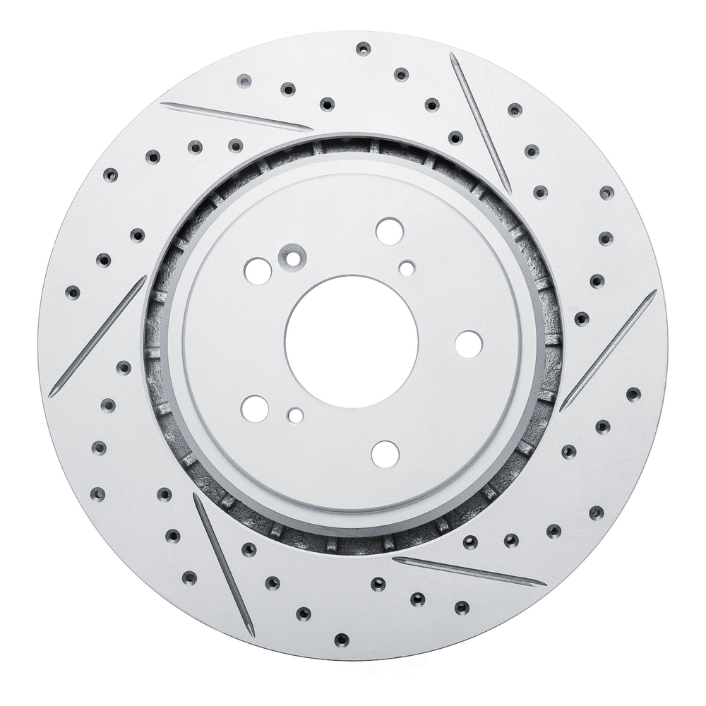 Dynamic Friction Company 830-58026R DFC Geoperformance Rotor - Drilled and Slotted
