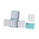 thumbnail image 2 of Paleta de acuarela con cubo de lavado y zona de mezcla mini para pintura de principiantes Azul, 2 of 9