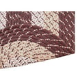 thumbnail image 6 of Better Trends 96" Round Braided Rug 100% Polypropylene Durable and Stain Resistant Reversible Indoor Area Utility Rug, Country Stripe Collection - Americana Stripe, 6 of 7