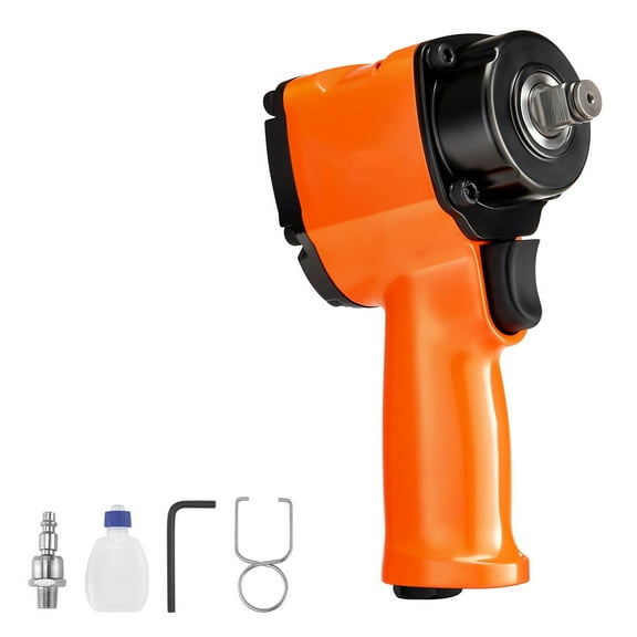 KFFKFF 1/2" Drive Pneumatic Impact Wrench, Up to 738 ft-lbs Torque, 8500RPM, 4-Speed Adjustable Lightweight Tool for Vehicle Repairs and Maintenance