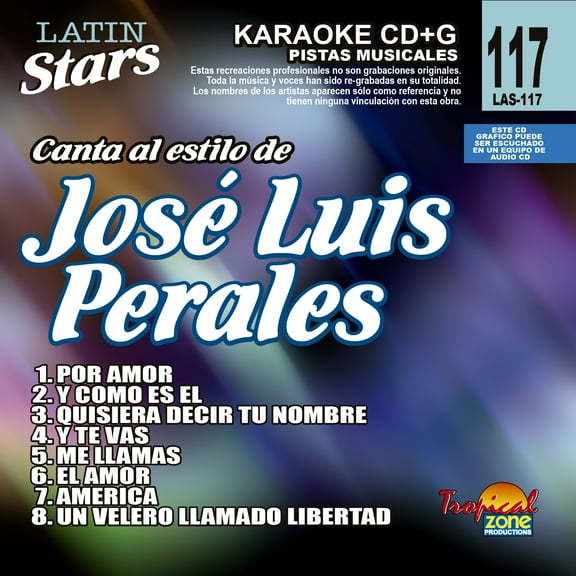 Jose Luis Perales - Karaoke Latin Stars CD