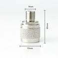 thumbnail image 2 of Male Pin Adapter F Female Signal Adapter For RF Signal Conversion Stable Performance In Line With Specifications, 2 of 7