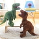thumbnail image 2 of Muñeco de dinosaurio de peluche, tiranosaurio abierto, t-rex, Triceratops, estampado realista, verde, marrón, gris, 50-110cm, 2 of 5