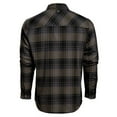 thumbnail image 2 of VORTEX Adult Male Trail Call Tech Flannel Long Sleeve Shirt, Color: Shadow, Size: XL, 2 of 6
