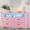 Pink, variant on FANRAL 4 Drawers Dresser & Open Shelf for Bedroom,Modern Wooden Chest of Drawers with LED Light,Storage Organizer Dresser for Closet,Black Dresser