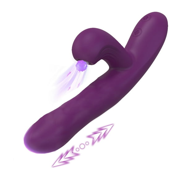 Xbonp AV Vibrator Toys for Women,Thrusting G-spot Vibrator Sucking Vibrator