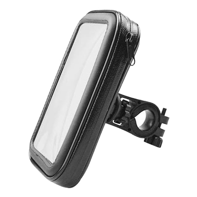 Miangastore 1 Ensemble Support de Téléphone Étanche pour Moto (Noir)