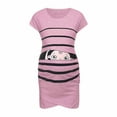 thumbnail image 2 of Edvintorg Cute Maternity Dresses for Pregnant Women Sleeveless Medium Long Cartoon Printed Round Neck Pregnant Dress Summer Casual Pregnancy Clothes, 2 of 7