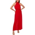 thumbnail image 1 of Vince Camuto Womens Halter Jumpsuit, Red, Medium, 1 of 1