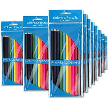 Trail maker Colored Pencils Bulk 100 Packs for Classrooms, Artists, Kids, Adult Coloring, Colored Pencils in Bulk (100 Pack)