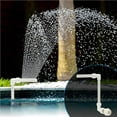 thumbnail image 5 of jesticaly Swimming Pool Waterfall Fountain Kit Easy Kits Spay Safe Tube PVC Outdoor Tough Fountain Water Installation Waterfall, 5 of 5