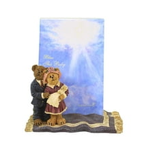 Boyds Bears Resin 6.25In James & Kathleen W/ Baby Blessings, Resin, Baby Bearstone  1E 27323