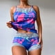 thumbnail image 2 of Conjunto de pijama de encaje, conjunto de pijama de encaje para mujer, ropa de dormir para mujer, tops con tirantes, pantalones cortos, ropa de dormir, máxima eficiencia, 2 of 5
