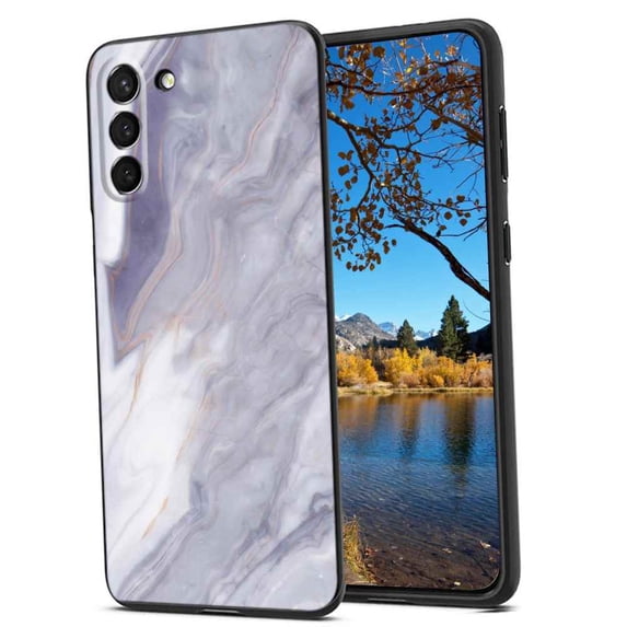 Compatible with Samsung Galaxy S21+ Plus Phone Case, Marble-127 Case Men Women, Flexible Silicone Shockproof Case for Samsung Galaxy S21+ Plus