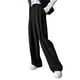 thumbnail image 2 of Pantalones de Trabajo para Mujer, de Pierna , de Vestir, de Cintura Alta, Informales, para Oficina y Negocios Negro M, 2 of 7