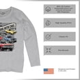 thumbnail image 6 of Still Plays With Cars Ford Falcon Women's Long Sleeve T-shirt 60-70s Classic Muscle Car, 6 of 7