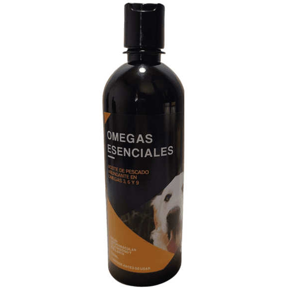 Aceite de Pescado Omegas Esenciales SPM Superalimentos Para Mascotas 500 ml
