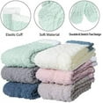 thumbnail image 6 of Womens Fuzzy Fluffy Cozy Warm Super Soft Slipper Socks Microfiber 3-8 Pairs Home Socks For Christmas, 6 of 6