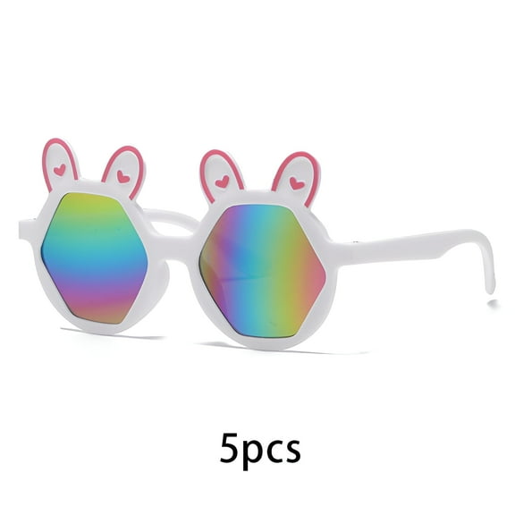 GJX 5Pcs Baby Sunglasses Toddler Girl Sunglasses Kids Sunglasses Boys,Style1