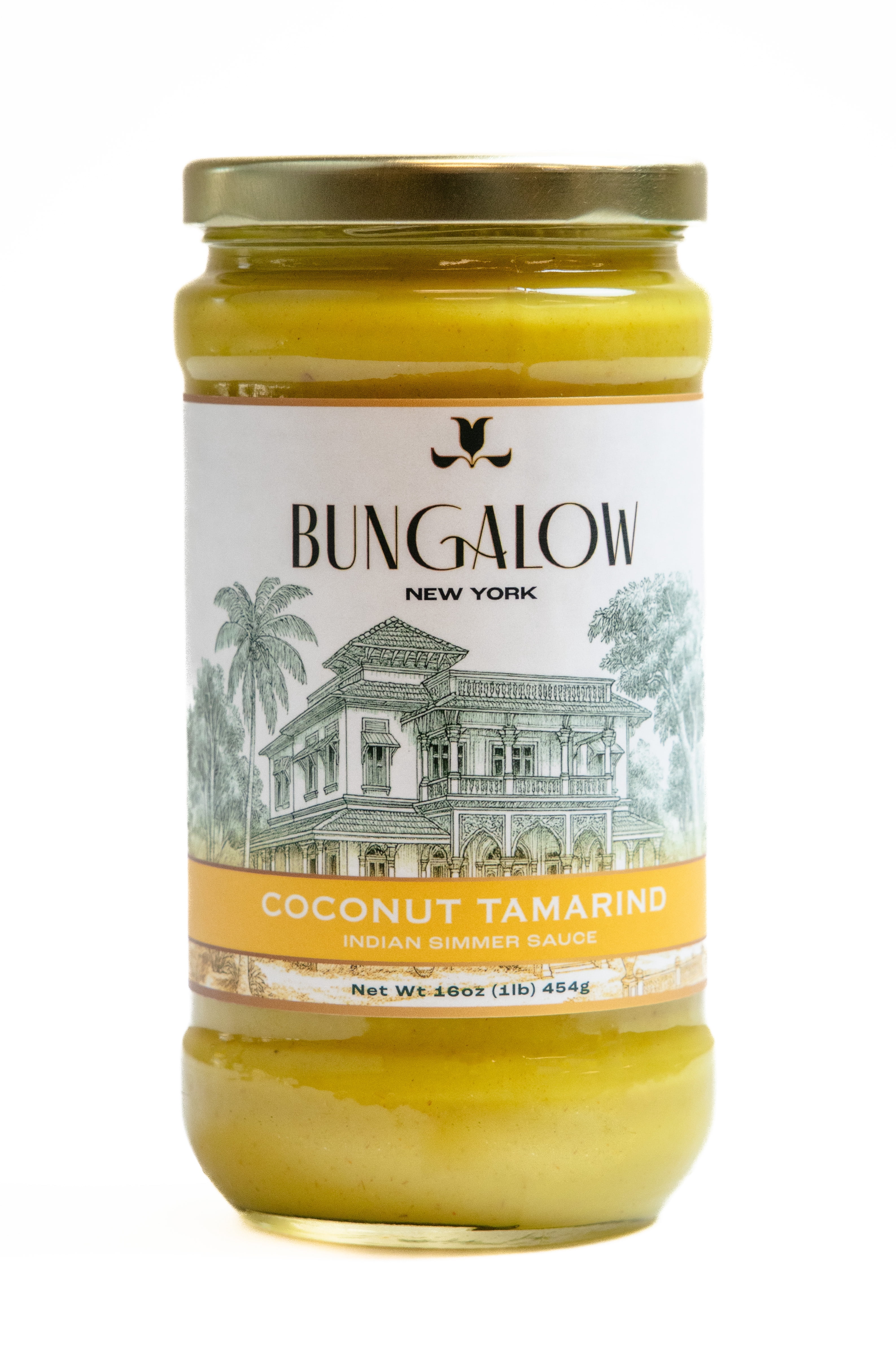 (6 pack) Bungalow Foods Coconut Tamarind Indian Simmering Sauce, 16 oz
