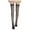 Noir, variante sur adviicd Bas Aguichant Cuisse Bas Résille Cuisse pour Femmes Haut en Dentelle de Silicone Transparent au-Dessus du Genou (Rose, Taille Unique)