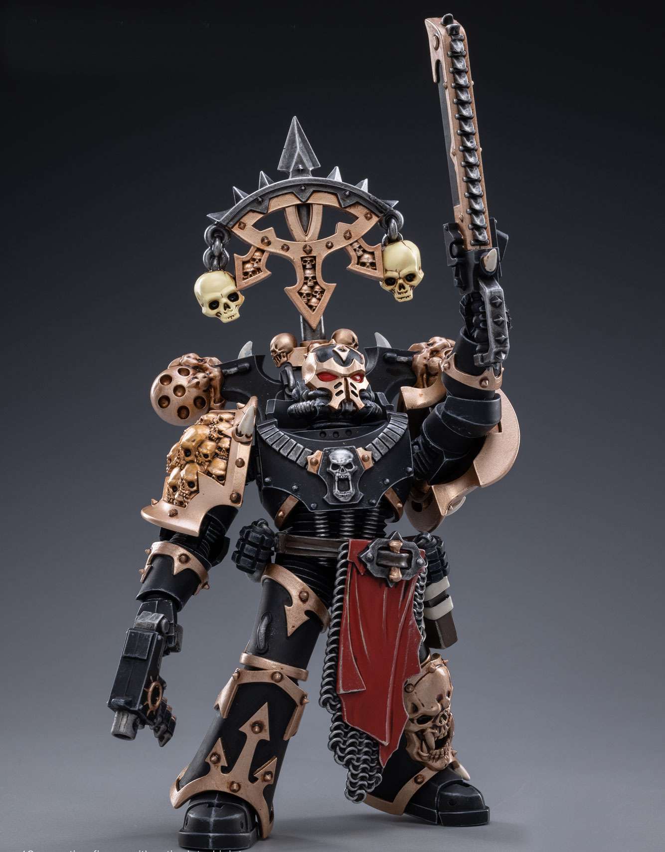 JoyToy - Warhammer 40K - Black Legion: Chaos Space Marine D  1/18 Figure, Dark Source Trading, Gifts