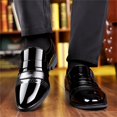 thumbnail image 6 of Yindaity Casual Dress Shoes for Men Mens Whiddon Cap Black,9, 6 of 6