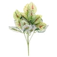 thumbnail image 1 of Hojas de plantas de follaje de plástico artificial y decoración de flores para jardín. F, 1 of 9
