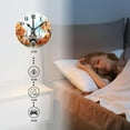 thumbnail image 4 of Non-Ticking Silent Wall Clocks with Quartz Movement,Battery Operated Analog Clock Modern Decor Clock for Home-Eiffel Tower Maple Leaf Autumn(14inch), 4 of 4