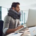 thumbnail image 2 of Inflatable Neck Stretcher for Tailored Comfort and Control, Cervical Neck Traction Device with Elastic Support, Portable and Lightweight, Ideal for Business Trips, 2 of 7