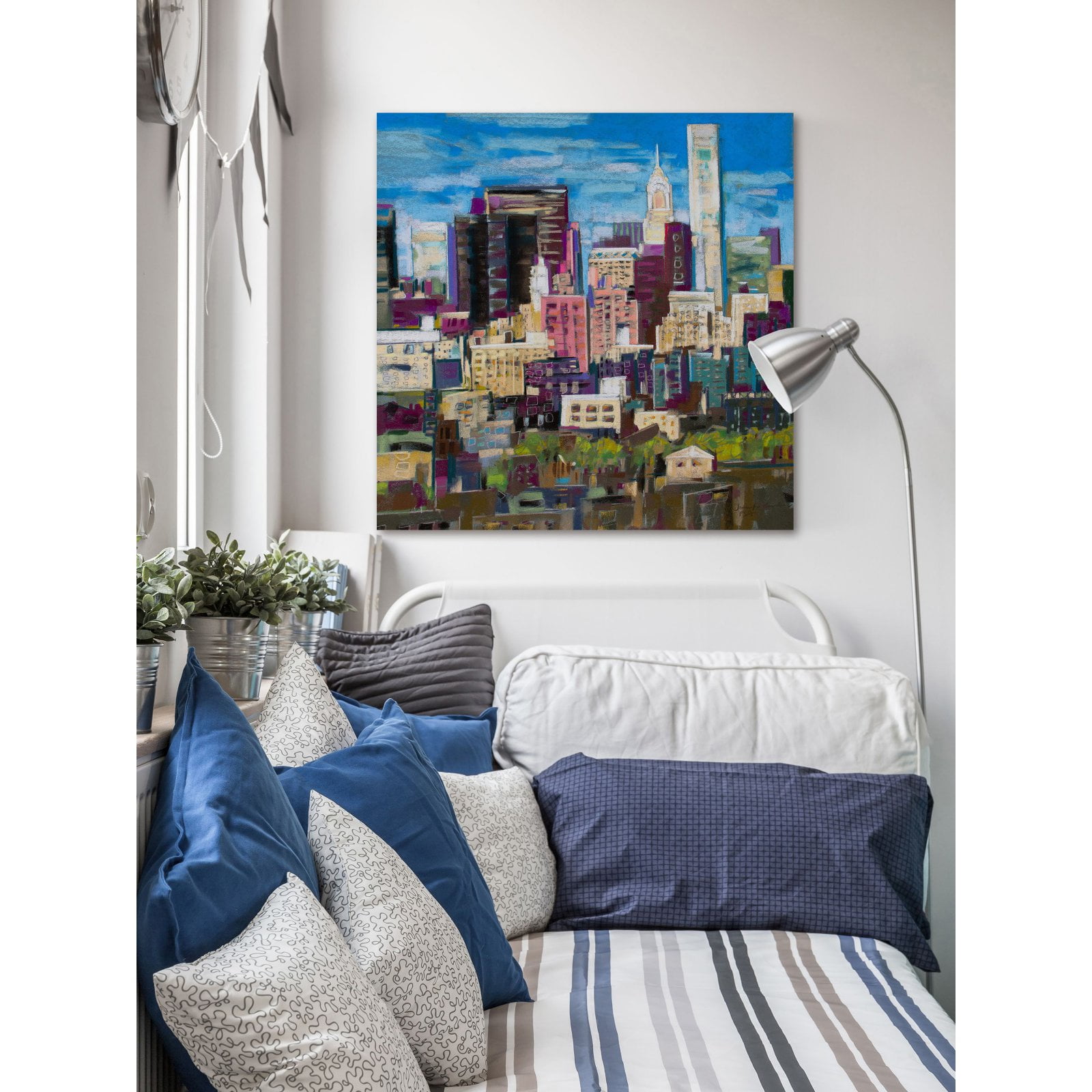 Marmont Hill Skyline New York City 2 Painting Wall Art Print