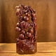 thumbnail image 1 of Rosewood carved "Five Blessings" ornament, large solid wood gourd, home decoration, housewarming gift, mahogany craft., 1 of 3