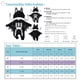 thumbnail image 3 of Halloween Costumes for Kids Toddlers Infant Baby Kids Boys Girls Romper Set Romper + Hat Imp Halloween, 3 of 4