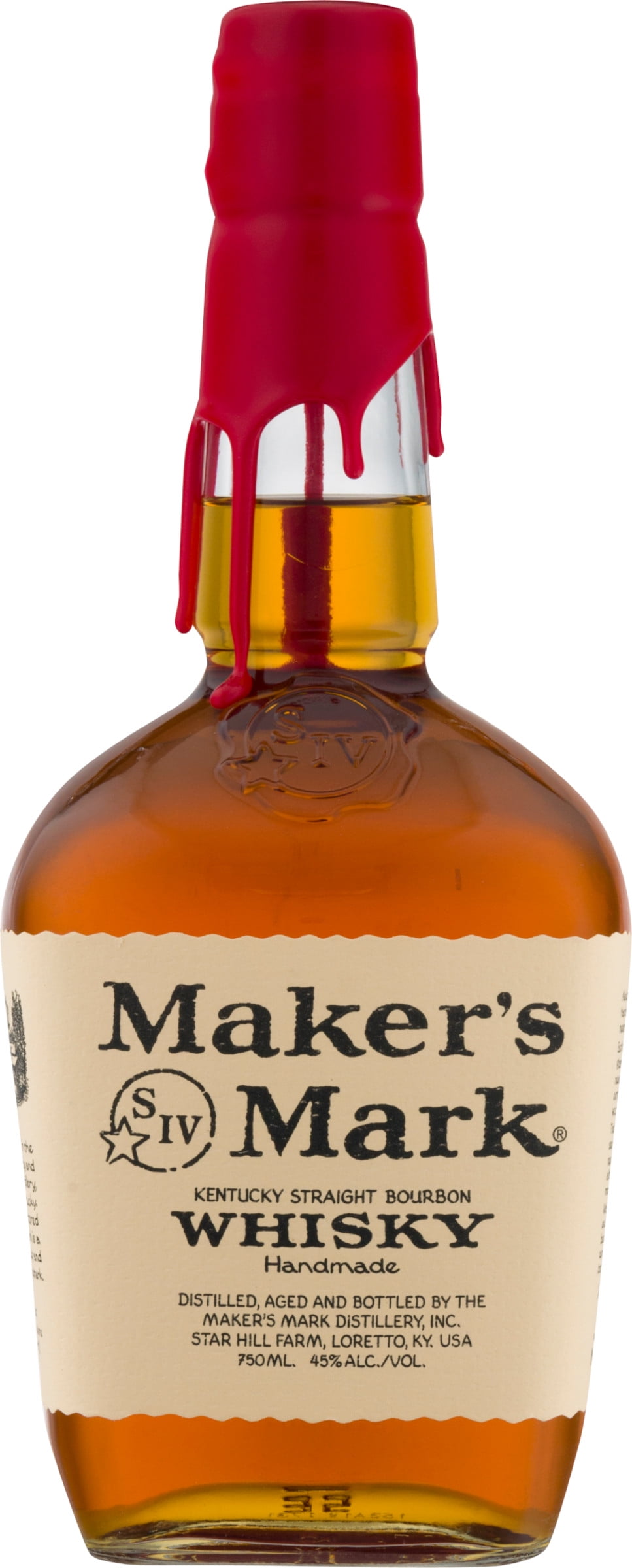 Maker's Mark Bourbon Whisky, 750mL - Walmart.com