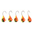 thumbnail image 2 of Ice Fishing Hooks, High Sharpness Barbs Portable Fishing Jig Bait Set  For Perch, 2 of 8