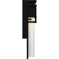 thumbnail image 5 of Quoizel Daymon Integrated LED Earth Black Outdoor Wall Lantern, 5 of 7