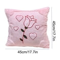 thumbnail image 3 of 1Pcs Valentine's Day Decorative Cover Heart Shaped Cushion For Home Sofa Bedroom, 3 of 5