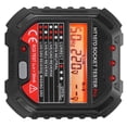 thumbnail image 3 of Probador de toma de Corriente EOTVIA HT107D LCD Digital Display Socket Outlet Tester, 3 of 5