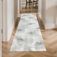 thumbnail image 4 of Washable 2x6 ft Runner Rug, Modern Abstract Textured Area Rug, Non Slip Soft Low Profile Kitchen Runner Rug for Kitchen, Hallway, Laundry Room & Bedroom, 4 of 6