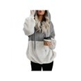 thumbnail image 1 of Chandail en Molleton à Manches Longues en Polaire pour Femmes, Pull Chaud, 1 of 2