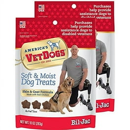 Bil Jac 076008 14oz VetDogs Skin Coat Formula Chicken Soft Moist Dog Treats