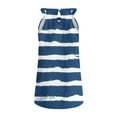 thumbnail image 4 of Womens Printed Round Neck Pullover Fashionable Casual Round Neck Strap Button Top, 4 of 4