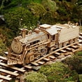 thumbnail image 4 of Wooden Steam  Model Kit,3D Puzzle Assembly Toy for Adults & Kids, Intellectual Development, 4 to 5 Hours Build Time, Retro  Replica, Educational, 4 of 7