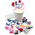 thumbnail image 3 of Tapón antipolvo con forma de pajita para uso médico, bonito dibujo animado, para cafetería, bar, fiesta, decoración personalizada, pajita, 3 of 6