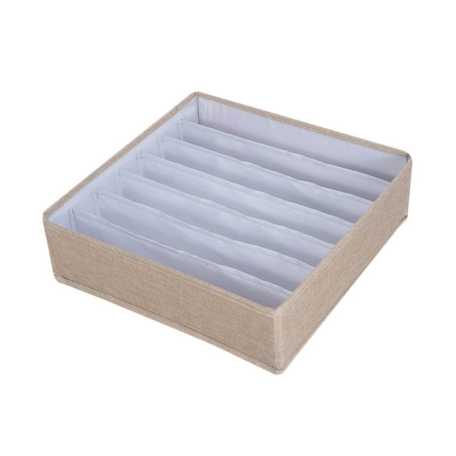 EGNMCR Closet Organizers and Storage, Storage Trunks & Bag Drawer Underwear Storage Box Dormitory Folding Underwear Sorting Box Wardrobe Storage Cloth Art Sub-packing Box Storage compartment