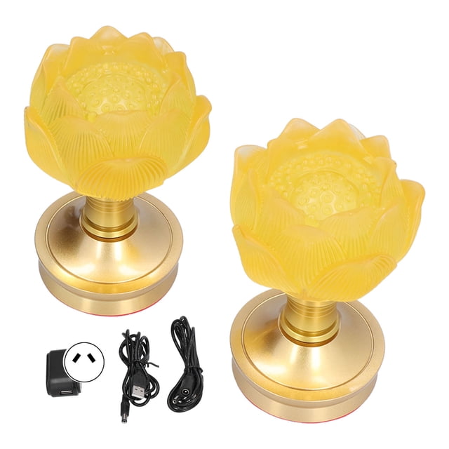 Lámpara budista Sincero LED 3 colores ajustables 100-240V Juego de 2